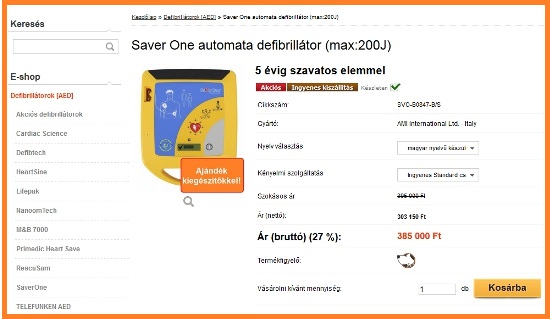 kosárba - www.defibrillatorok.hu