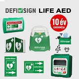 Ipari csomag: DefiSign LIFE félautomata defibrillátor