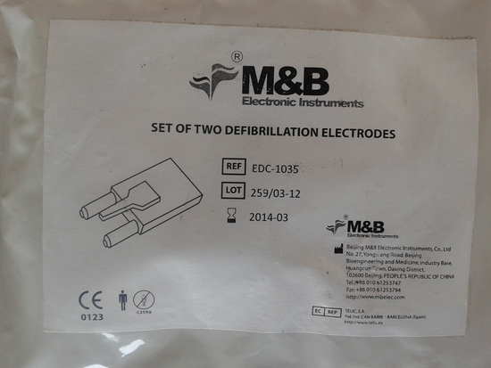 M&B 7000 felnőtt elektróda